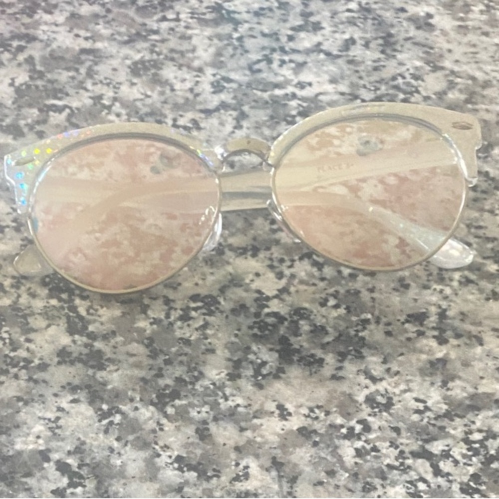 Children’s Place sheer tinted lenses sill sparkly frame Sunglasses